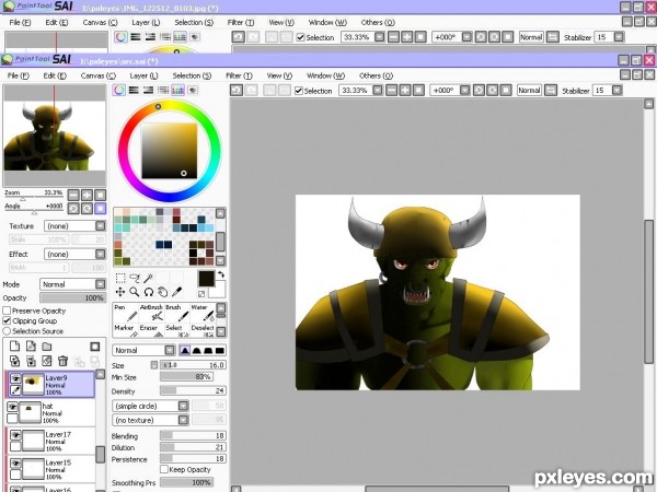 Creation of Behind the scary mask: Step 13