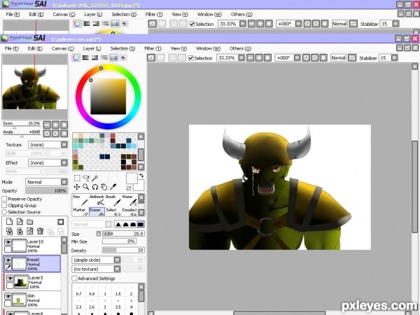Creation of Behind the scary mask: Step 14