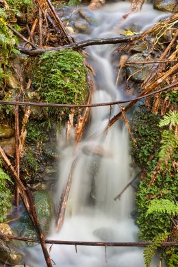 flowing water