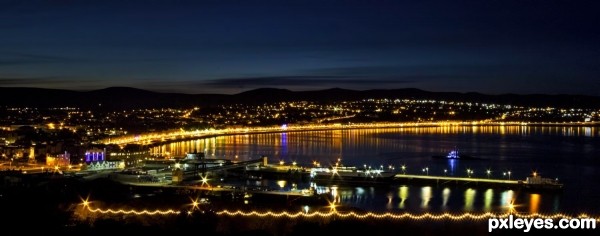Douglas Bay by Night 