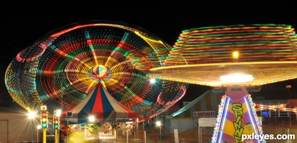 night at the fair photoshop picture)