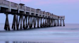 Pier at sunset