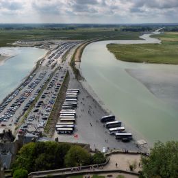 ViewfromthetopofMontSaintMichel