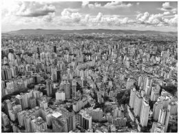 Aerial view of São Paulo