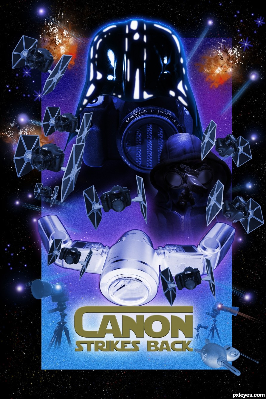 Creation of Canon Strikes Back: Final Result