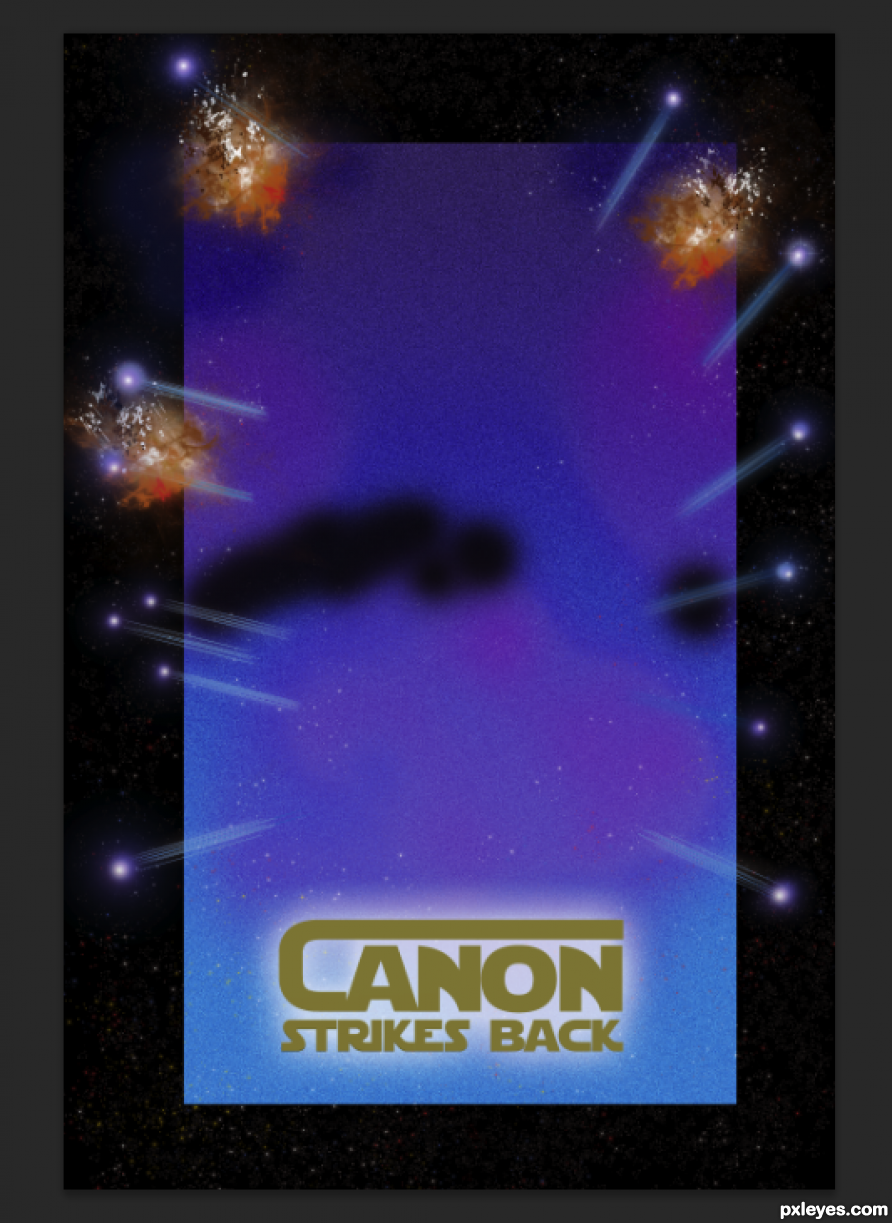 Creation of Canon Strikes Back: Step 4