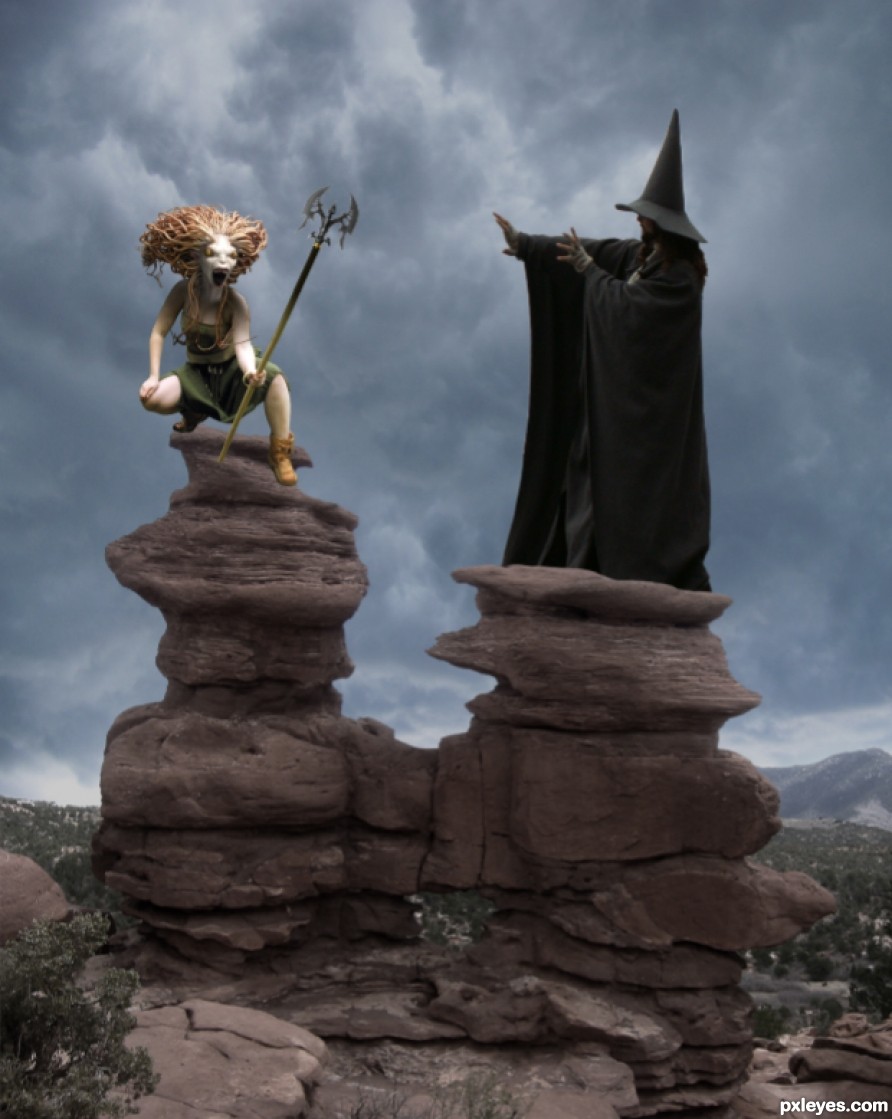 Creation of Mage vs. Demon: Step 6