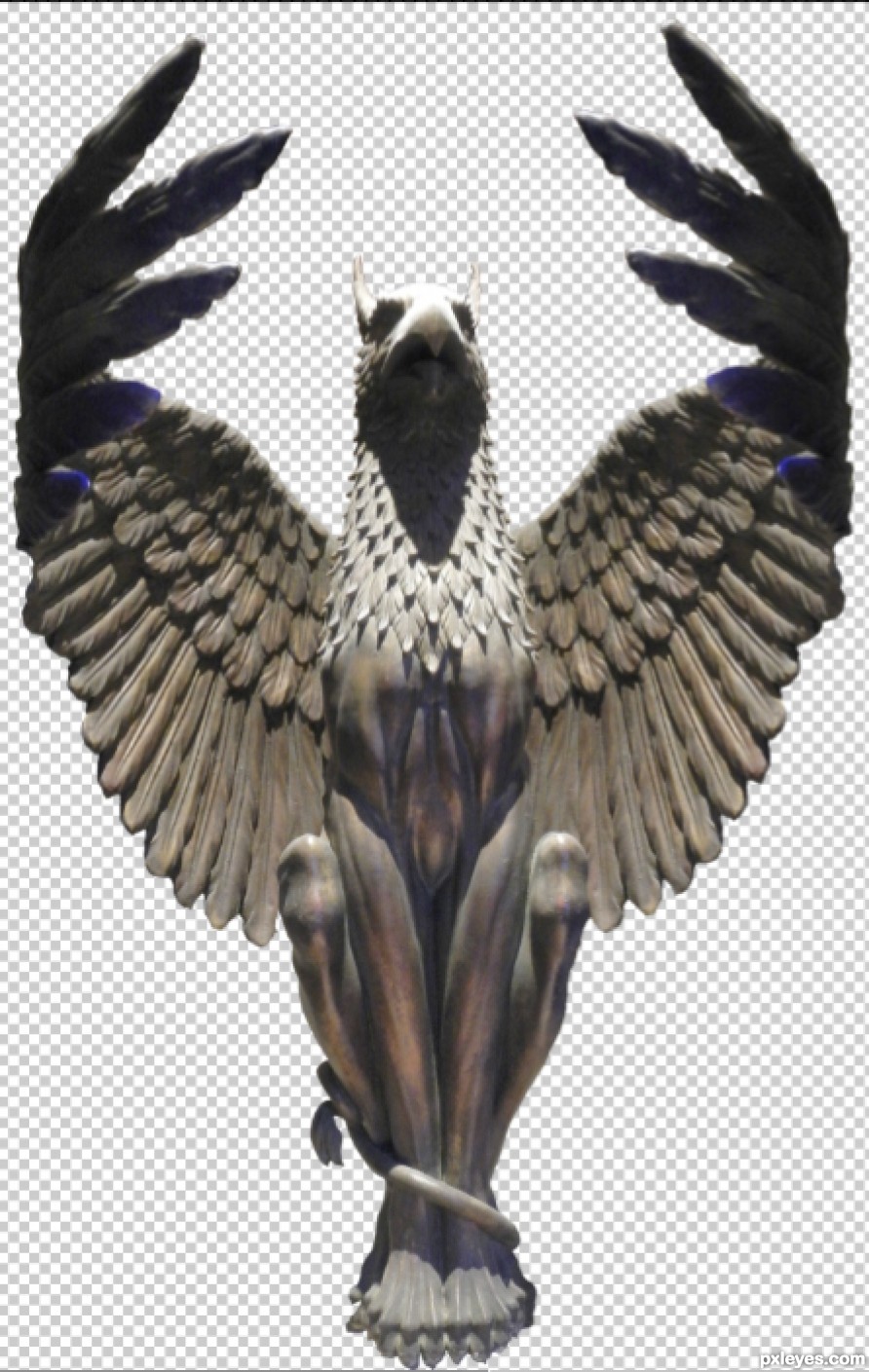 Creation of Beneath the Eye of Knowledge.: Step 4