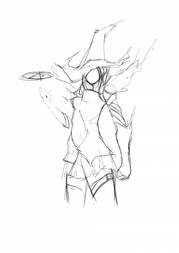 Creation of The Witch: Step 1