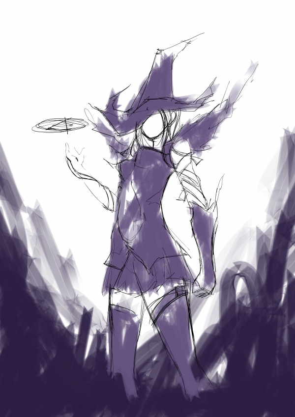 Creation of The Witch: Step 2