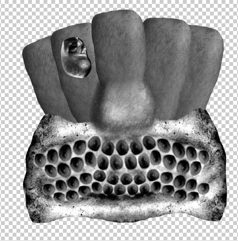 Creation of Nipple Teeth Pizza Savage: Step 7