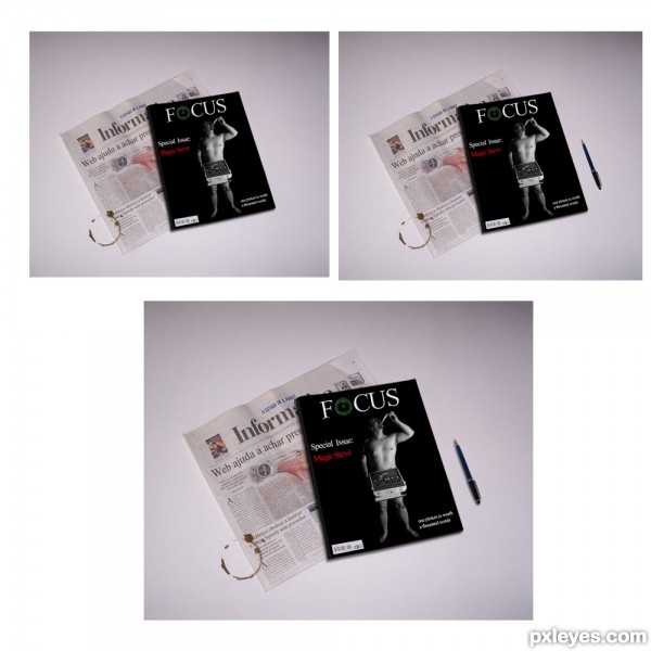 Creation of Magazine: Step 3