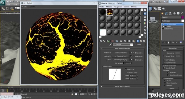 Creation of Magma, Laava: Step 2