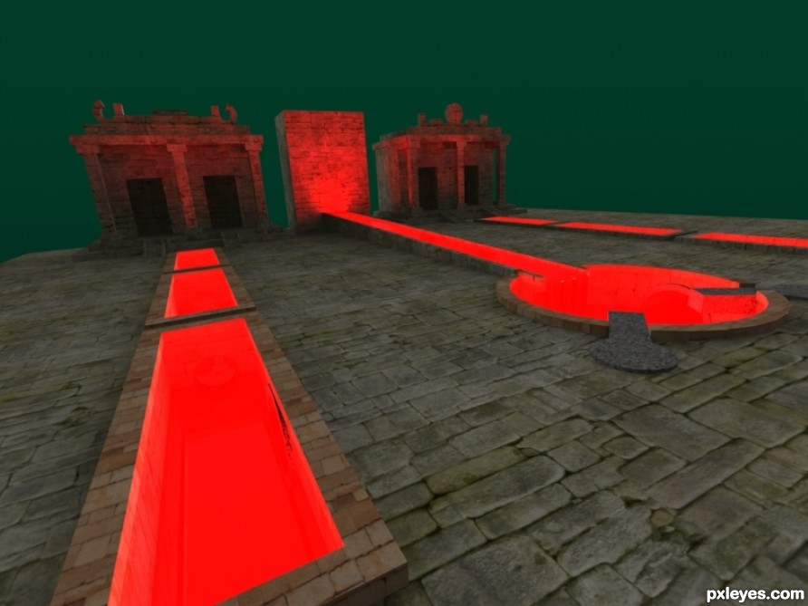 Creation of Snake's Temple: Step 8
