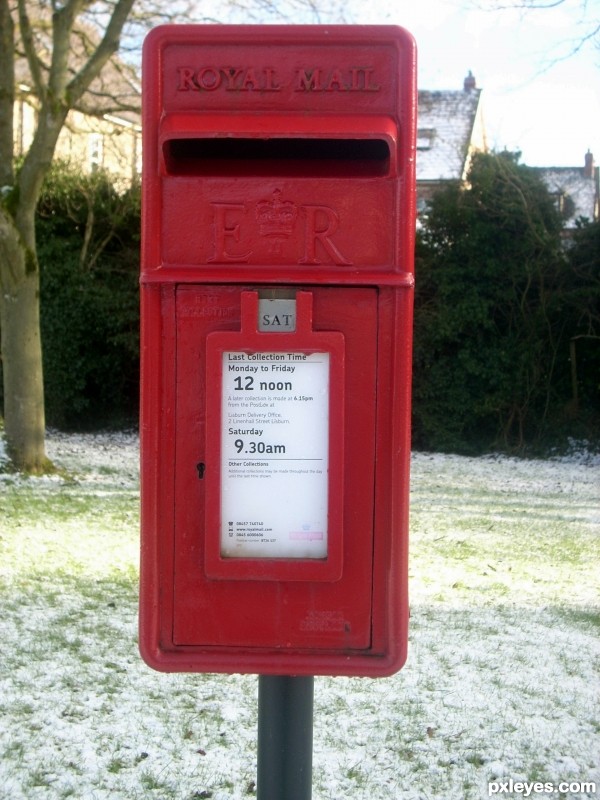 The Red Royal Mailbox