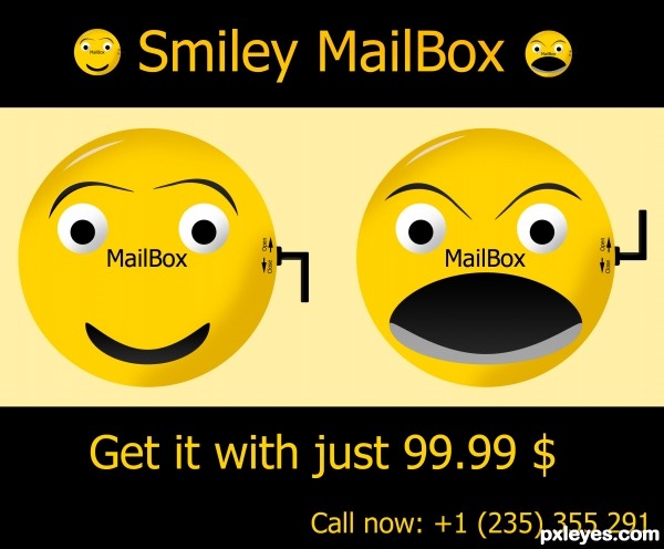 Creation of Smiley Box: Final Result