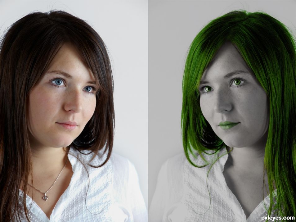 Creation of The Green Lady: Final Result