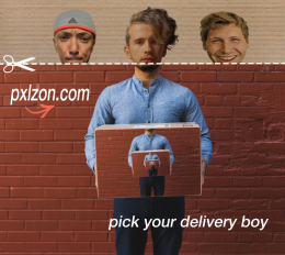 Pick your delivery boy