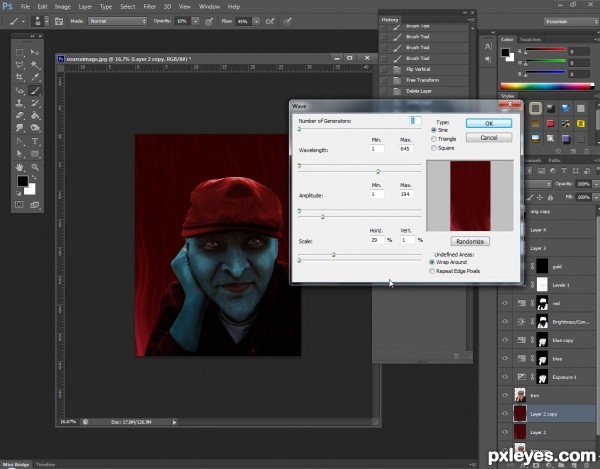 Creation of Diabolical: Step 10