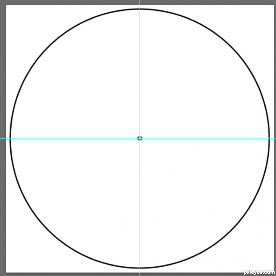 Creation of Sun Mandala: Step 1