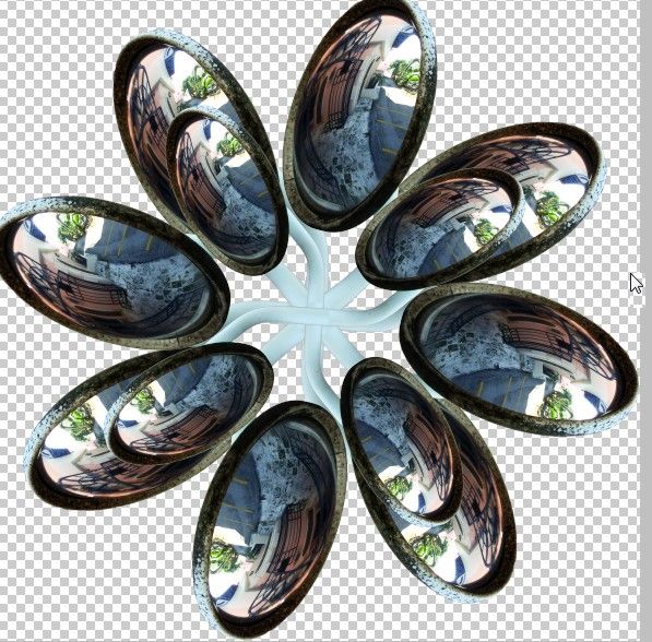 Creation of Chasing a Reflection: Step 3