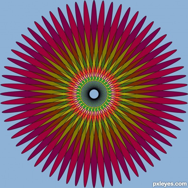 Creation of Spectural Mandala: Step 4