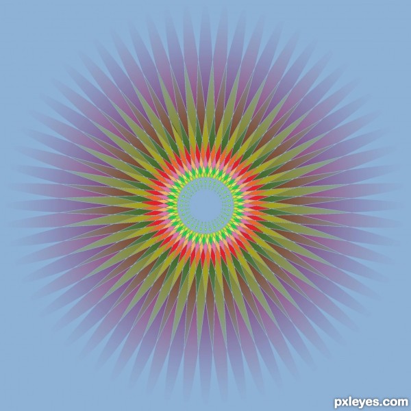 Creation of Spectural Mandala: Step 6
