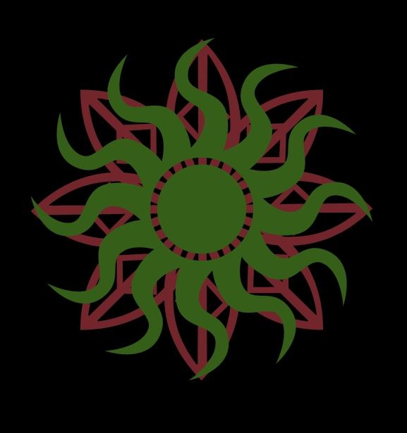 Creation of Flower Mandala: Step 5