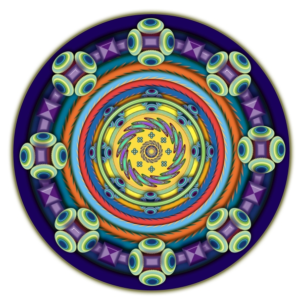 Creation of Mandala Dementia: Step 4