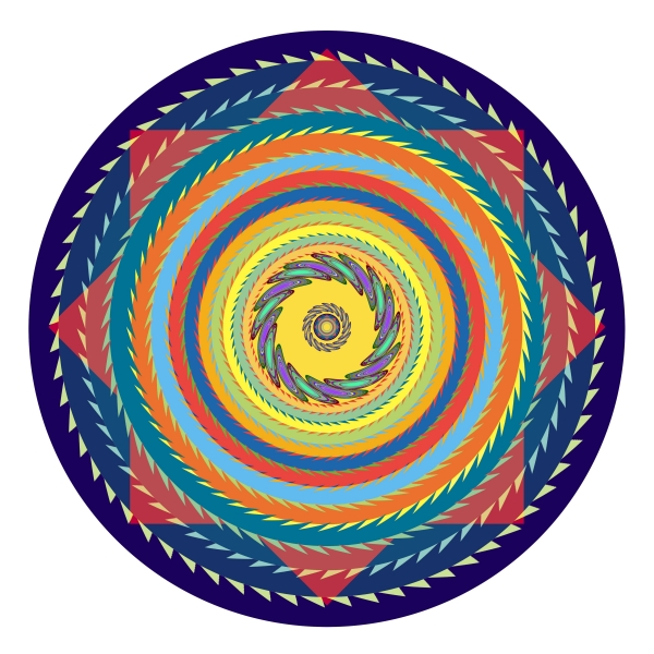 Creation of Mandala Dementia: Step 7