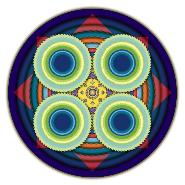 Creation of Mandala Dementia: Step 9