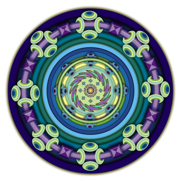 Creation of Mandala Dementia: Step 11