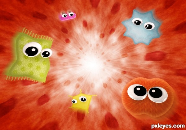 Creation of Bacteria runaway: Step 6