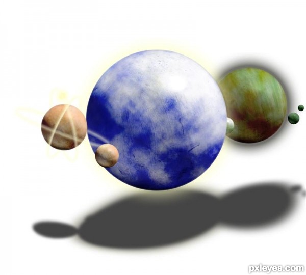 Creation of orbs: Step 2