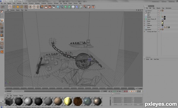 Creation of Monster Chain Chomp Boss: Step 8