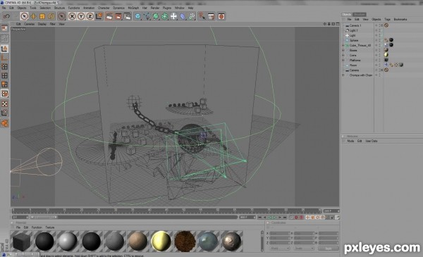 Creation of Monster Chain Chomp Boss: Step 9