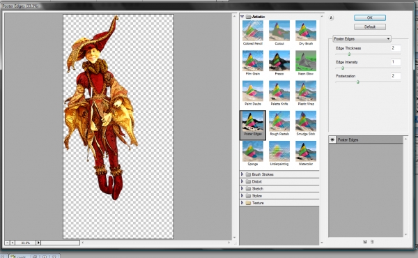 Creation of Wild Card: Step 14