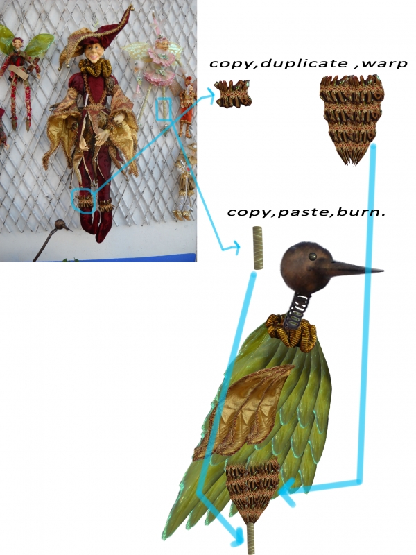 Creation of birdie...: Step 3