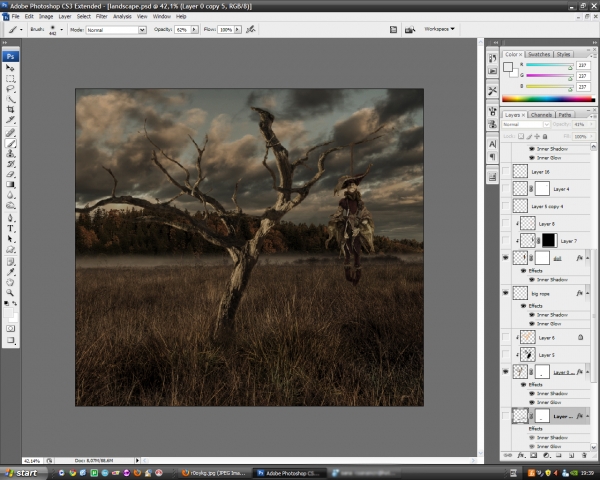 Creation of Depressed Joker...: Step 3
