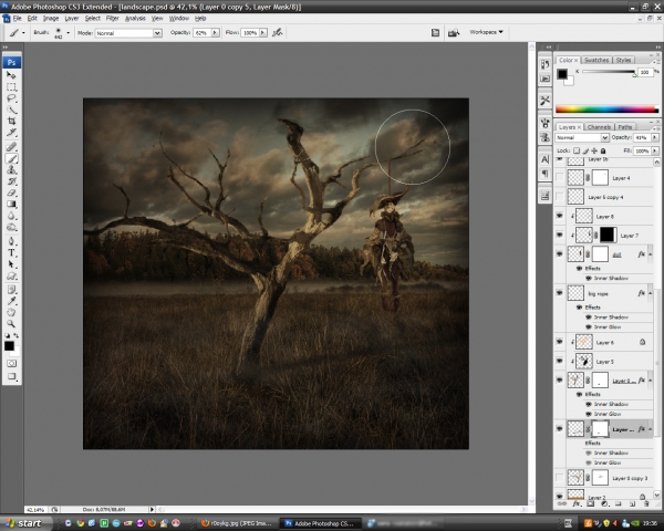 Creation of Depressed Joker...: Step 4