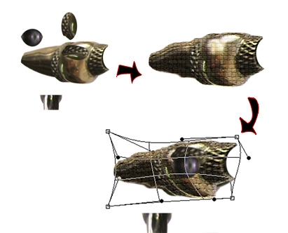 Creation of snake: Step 3
