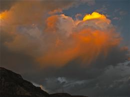 colored clouds