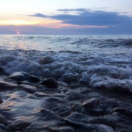 Lake Superior Sunset Picture