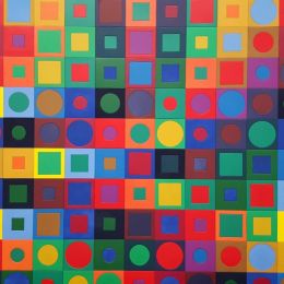 Coloured squares Picture