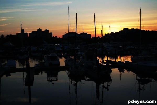 Sunset Boats