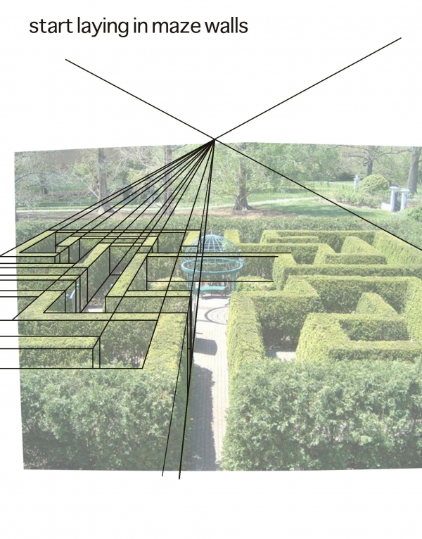 Creation of Maze of Love: Step 2