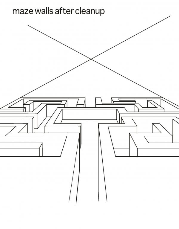 Creation of Maze of Love: Step 3