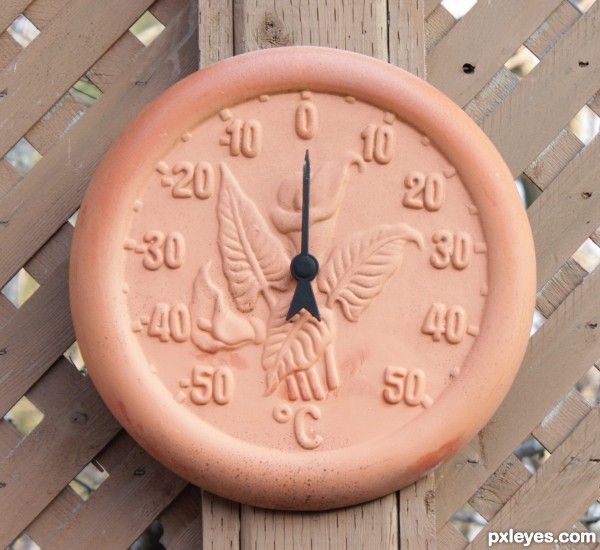 Terracotta Thermometer