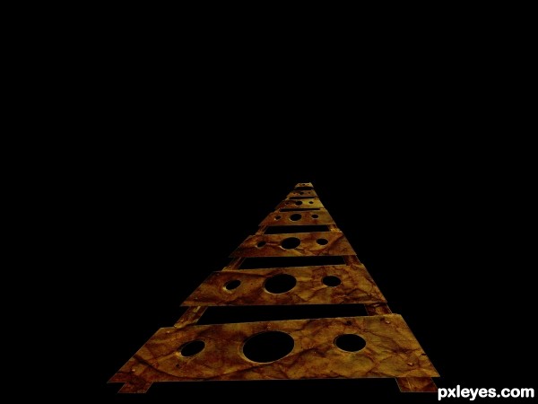 Creation of Stairway to the Moon: Step 3
