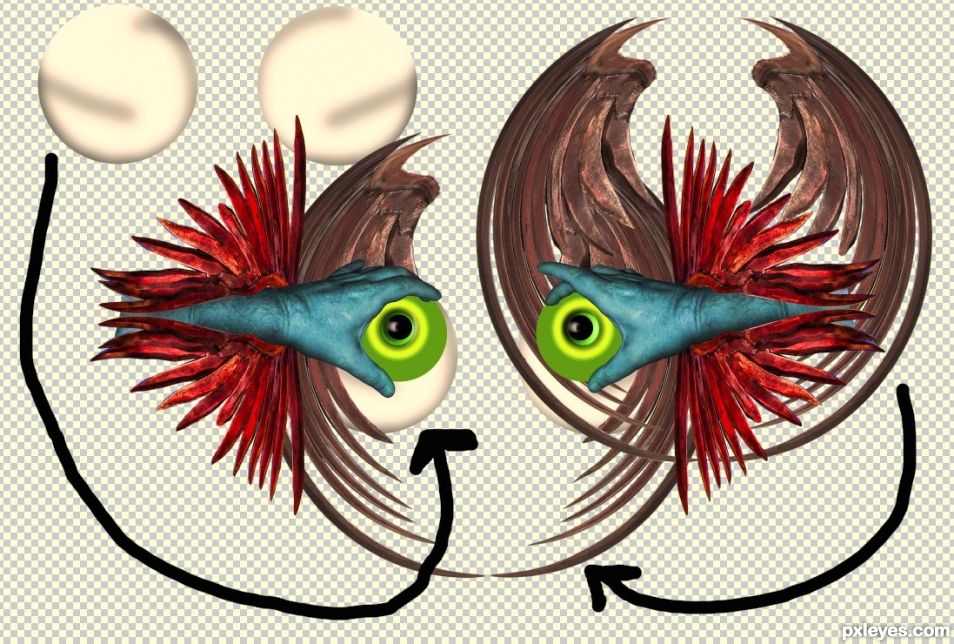 Creation of When Your Eyes can be Tuned: Step 10